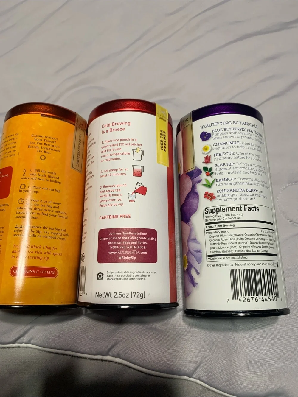 Cold Brew Hibiscus Sangria Spice - Red Canister